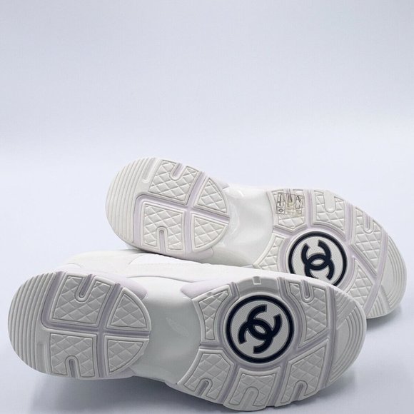Authentic Chanel Reflective CC Logo Sneaker 39 - Picture 5 of 5
